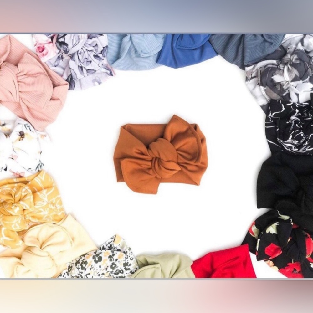 NWT/NIP Baby & Kids Chunky Bow Headbands | Mommy & Me Options
